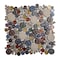 Apollo Tile Sample of Caleidoscopica Bubble 11.8"x11.8" Mosaic Tile APLMOK99005EC38 Sample - alternate 3